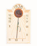Art Deco Sundial Print For Sale