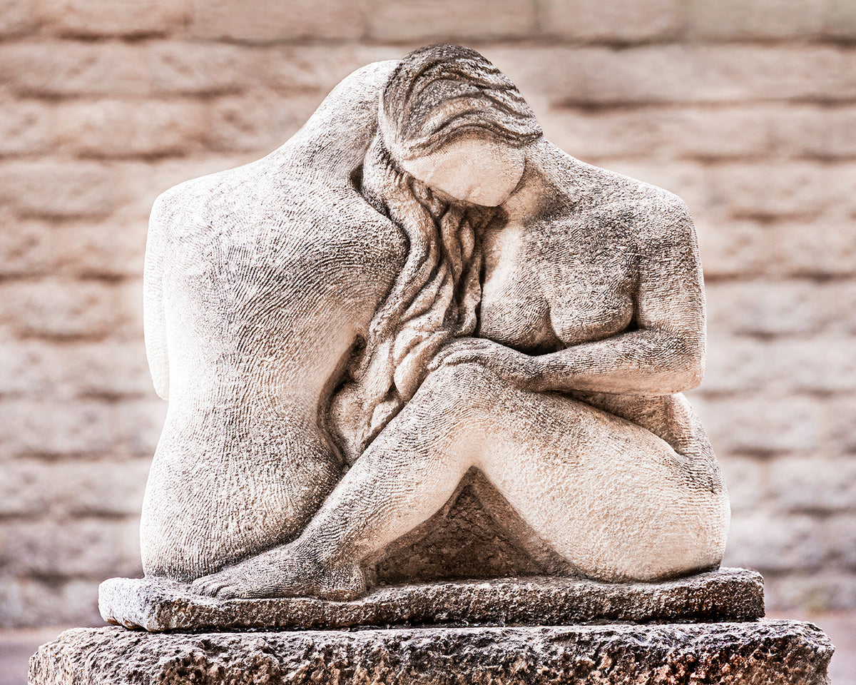 Romantic Sculpture Print